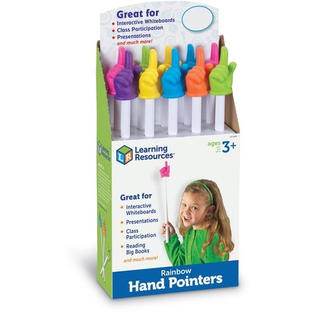 Learning Resources Rainbow Hand Pointers, 15in, PK10 1968